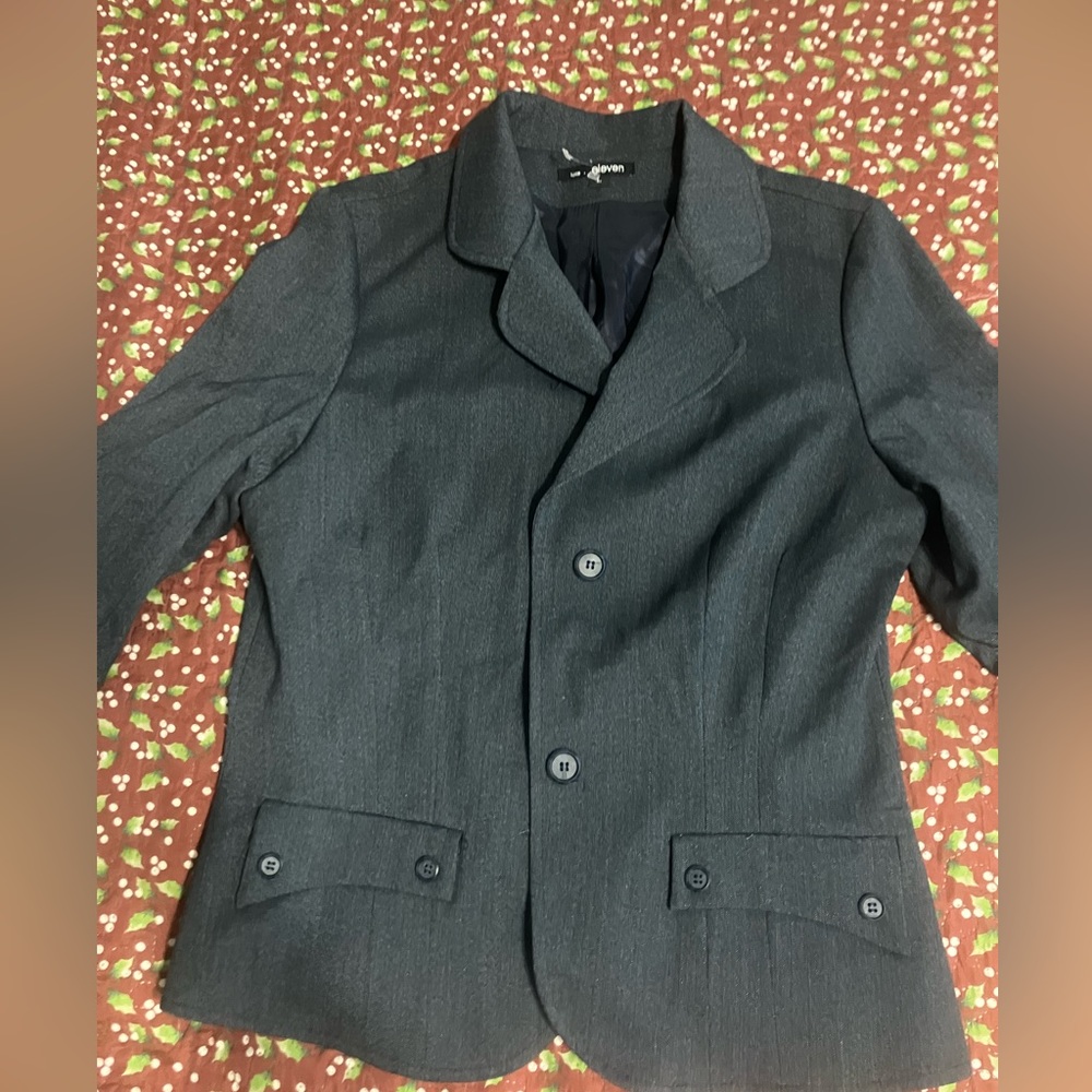 BLAZER JACKET SIZE L Navy Blue
